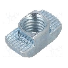 Piuliţa, pt. profile, oţel, ELESA+GANTER - GN 505-10-M8-OB