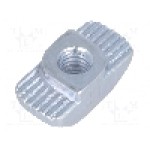 Piuliţa, pt. profile, oţel, ELESA+GANTER - GN 505-8-M4-MB