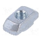 Piuliţa, pt. profile, oţel, ELESA+GANTER - GN 505-8-M5-MB