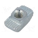 Piuliţa, pt. profile, oţel, ELESA+GANTER - GN 505-8-M5-OB