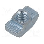 Piuliţa, pt. profile, oţel, ELESA+GANTER - GN 505-8-M6-OB