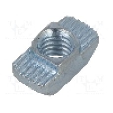 Piuliţa, pt. profile, oţel, ELESA+GANTER - GN 505-8-M6-OB