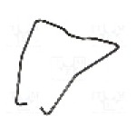 Clema de prindere, {{Montare}}, pentru relee 55.32, 55.33, 55.34, {{Numarul de pini}} pini, FINDER - 094.51