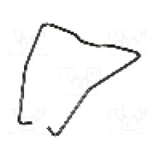 Clema de prindere, {{Montare}}, pentru relee 55.32, 55.33, 55.34, {{Numarul de pini}} pini, FINDER - 094.51