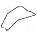 Clema de prindere, {{Montare}}, pentru relee 55.32, 55.33, 55.34, {{Numarul de pini}} pini, FINDER - 094.71