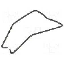 Clema de prindere, {{Montare}}, pentru relee 55.32, 55.33, 55.34, {{Numarul de pini}} pini, FINDER - 094.71