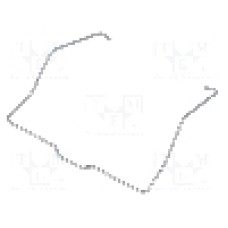 Clema de prindere, {{Montare}}, pentru relee 56.34, {{Numarul de pini}} pini, FINDER - 096.71