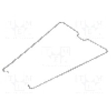 Clema de prindere, {{Montare}}, pentru relee 62.32, 62.33, {{Numarul de pini}} pini, FINDER - 092.54