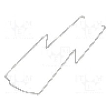 Clema de prindere, {{Montare}}, pentru relee R4N, {{Numarul de pini}} pini, RELPOL - TR4-2000