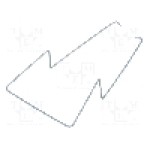 Clema de prindere, {{Montare}}, pentru relee {{Serie releu}}, {{Numarul de pini}} pini, RELPOL - GZ14 0737