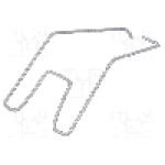 Clema de prindere, {{Montare}}, pentru relee {{Serie releu}}, {{Numarul de pini}} pini, RELPOL - GZ80 1001 (MEM)