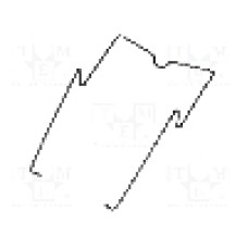 Clema de prindere, {{Montare}}, pentru relee {{Serie releu}}, {{Numarul de pini}} pini, RELPOL - GZU 1052