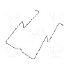 Clema de prindere, {{Montare}}, pentru relee {{Serie releu}}, {{Numarul de pini}} pini, RELPOL - R159 1051 + R15 5922