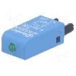 Modul de protecţie, {{Montare}}, pentru relee 40.31, 40.51, 40.52, 40.61, 44.52, 44.62, 55.32, 55.34, {{Numarul de pini}} pini, FINDER - 99.80.0.024.98