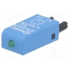 Modul de protecţie, {{Montare}}, pentru relee 40.31, 40.51, 40.52, 40.61, 44.52, 44.62, 55.32, 55.34, {{Numarul de pini}} pini, FINDER - 99.80.0.024.98