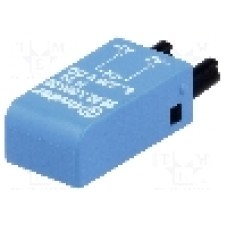 Modul de protecţie, {{Montare}}, pentru relee 40.31, 40.51, 40.52, 40.61, 44.52, 44.62, 55.32, 55.34, {{Numarul de pini}} pini, FINDER - 99.80.3.000.00