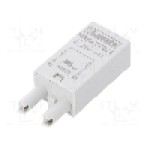 Modul de protecţie, {{Montare}}, pentru relee HR30, HR50, HR60, {{Numarul de pini}} pini, LOVATO ELECTRIC - HR6X77024