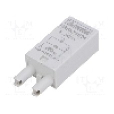 Modul de protecţie, {{Montare}}, pentru relee HR30, HR50, HR60, {{Numarul de pini}} pini, LOVATO ELECTRIC - HR6X78024