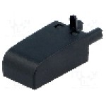 Modul de protecţie, soclu, pentru relee {{Serie releu}}, {{Numarul de pini}} pini, RELPOL - M103 BLACK