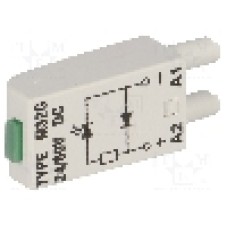 Modul de protecţie, soclu, pentru relee {{Serie releu}}, {{Numarul de pini}} pini, RELPOL - M32G