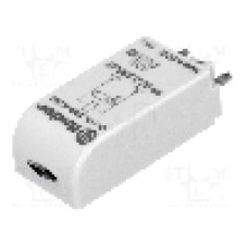 Modul de semnalizare, soclu, pentru relee 40.31, 40.51, 40.52, 40.61, 44.52, 44.62, 46.61, 46.62, 55.32, 55.33, 55.34, 56.32, 56.34, 60.12, 60.13, 62.32, 62.33, {{Numarul de pini}} pini, FINDER - 99.02.0.230.59