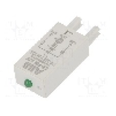 Modul dioda, {{Montare}}, pentru relee {{Serie releu}}, {{Numarul de pini}} pini, ABB - 1SVR405654R1100