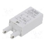 Modul dioda, {{Montare}}, pentru relee {{Serie releu}}, {{Numarul de pini}} pini, ABB - 1SVR405655R0100 Modul dioda, {{Montare}}, pentru relee {{Serie releu}}, {{Numarul de pini}} pini, ABB - 1SVR405655R0100