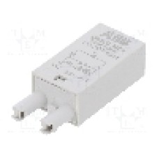 Modul dioda, {{Montare}}, pentru relee {{Serie releu}}, {{Numarul de pini}} pini, ABB - 1SVR405655R1100 Modul dioda, {{Montare}}, pentru relee {{Serie releu}}, {{Numarul de pini}} pini, ABB - 1SVR405655R1100