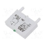 Modul dioda, {{Montare}}, pentru relee {{Serie releu}}, {{Numarul de pini}} pini, ABB - 1SVR405662R4100