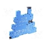 Stativ, DIN, pentru relee 34.51.7.024, {{Numarul de pini}} pini, FINDER - 93.63.0.024