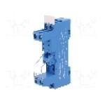 Stativ, DIN, pentru relee 40.51, 40.52, 40.61, {{Numarul de pini}} pini, FINDER - 95.85.3SMA