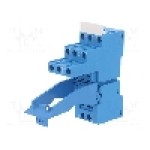 Stativ, DIN, pentru relee 55.33, 11 pini, FINDER - 94.03SPA