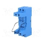 Stativ, DIN, pentru relee 56.32, 8 pini, FINDER - 96.02SMA