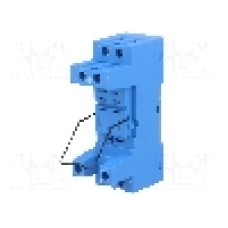 Stativ, DIN, pentru relee 56.32, 8 pini, FINDER - 96.02SMA