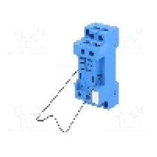 Stativ, DIN, pentru relee 56.32, 99.01, 8 pini, FINDER - 96.72SMA