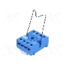 Stativ, DIN, pentru relee 60.12, 8 pini, FINDER - 90.26SMA