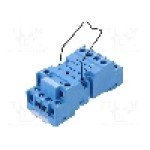 Stativ, DIN, pentru relee 85.34, {{Numarul de pini}} pini, FINDER - 94.74SMA