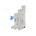 Stativ, DIN, pentru relee HF41F, 5 pini, HONGFA RELAY - 41F-1Z-C2-3