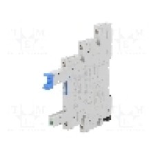Stativ, DIN, pentru relee HF41F, 5 pini, HONGFA RELAY - 41F-1Z-C2-4
