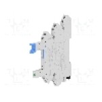 Stativ, DIN, pentru relee HF41F, 5 pini, HONGFA RELAY - 41F-1Z-C4-5 Stativ, DIN, pentru relee HF41F, 5 pini, HONGFA RELAY - 41F-1Z-C4-5