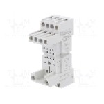 Stativ, DIN, pentru relee HR10, HR20, 5 pini, LOVATO ELECTRIC - HR1XS024S