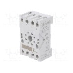 Stativ, DIN, pentru relee HR70, 8 pini, LOVATO ELECTRIC - HR7XS1
