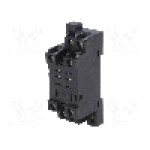 Stativ, DIN, pentru relee LY2, 8 pini, OMRON - PTF08A-E Stativ, DIN, pentru relee LY2, 8 pini, OMRON - PTF08A-E