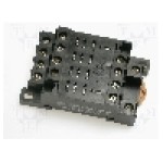 Stativ, DIN, pentru relee LY4, 14 pini, OMRON - PTF14A-E Stativ, DIN, pentru relee LY4, 14 pini, OMRON - PTF14A-E