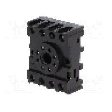 Stativ, DIN, pentru relee MKS, 8 pini, OMRON - PF083A-E