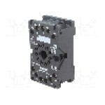 Stativ, DIN, pentru relee MKS, {{Numarul de pini}} pini, OMRON - PF113A-D