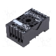 Stativ, DIN, pentru relee MT, 11 pini, SCHRACK - 0-1415035-1