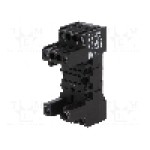 Stativ, DIN, pentru relee PT, 8 pini, SCHRACK - 6-1415034-1