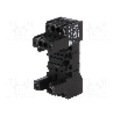 Stativ, DIN, pentru relee PT, 8 pini, SCHRACK - 6-1415034-1