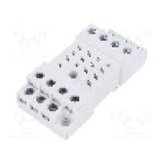 Stativ, DIN, pentru relee R15, 14 pini, RELPOL - GZ14U-01